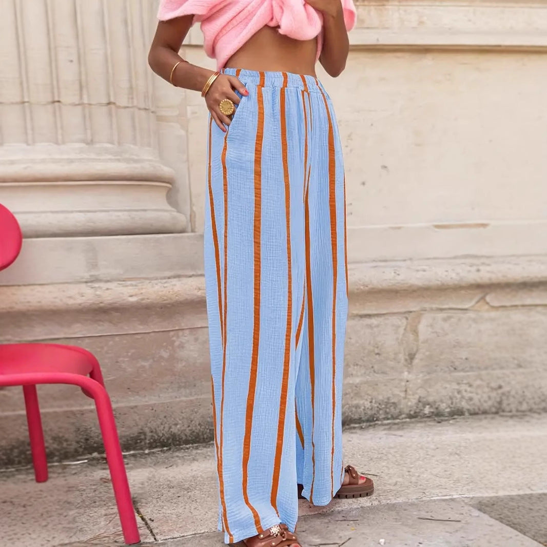 Soft Wide Leg Casual Lounge Pants