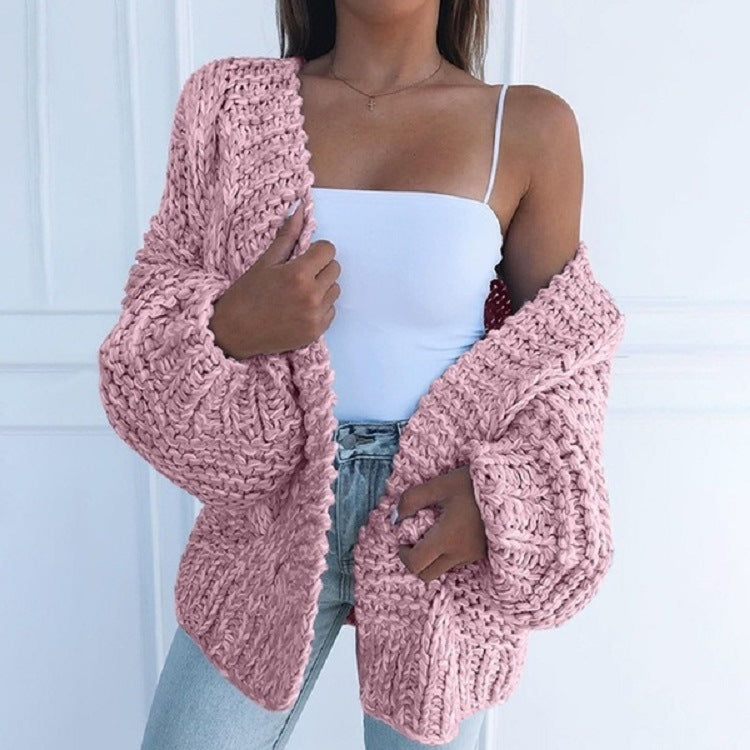 Soft Women's Wool Cardigan Sweater