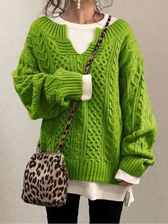 Soft Large Knit Women's Winter Sweater