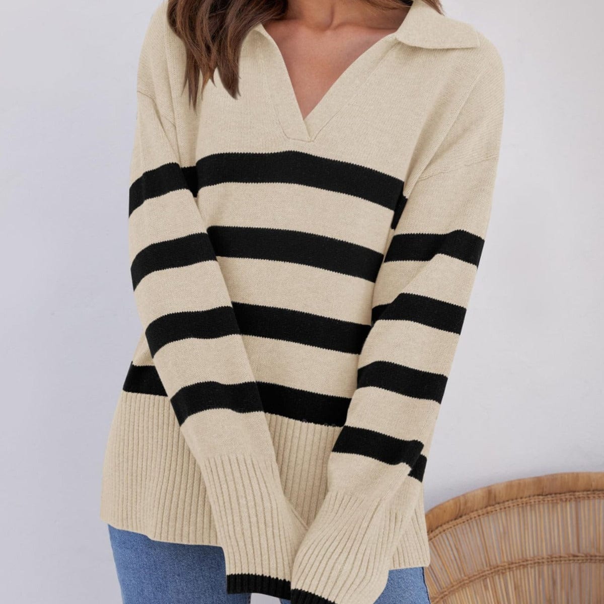 Soft Oversized Knit Winter Sweater Casual Fit