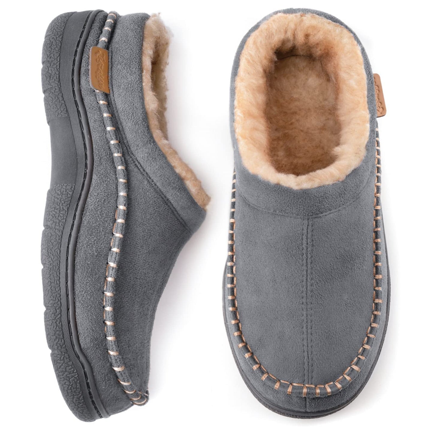 Comfy Fleece Slip On Slippers