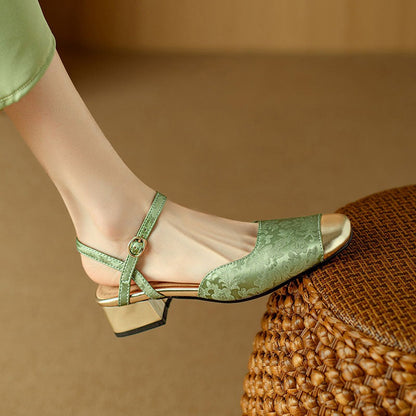 Elegant Ankle Strap Shoes