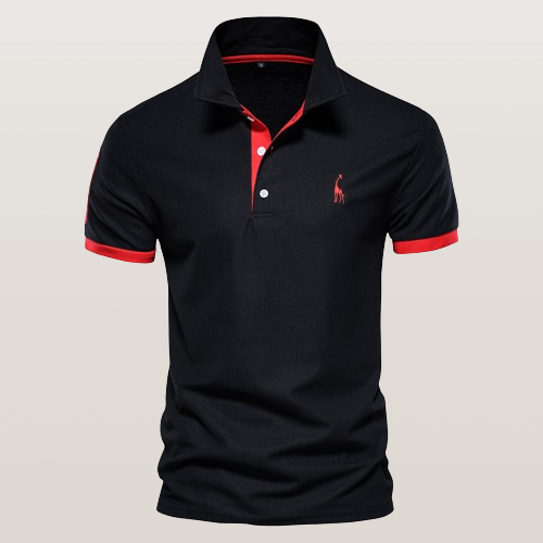 Relaxed Fit Men's Airy Polo Shirt