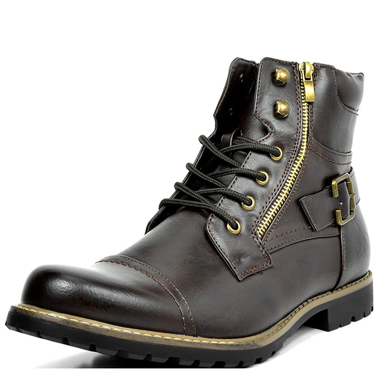 Tough Tactical Lace Up Ankle Boots
