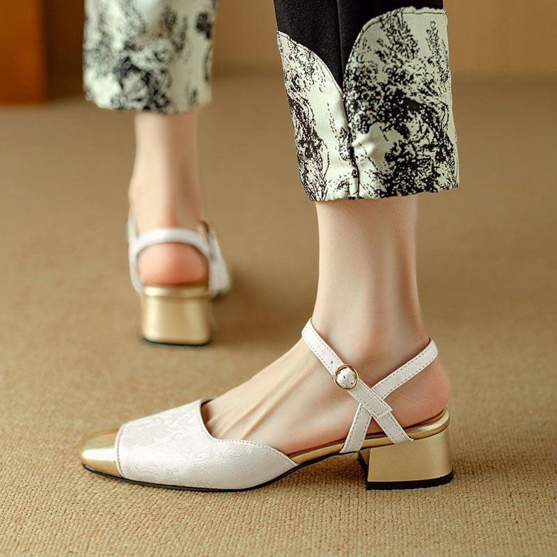 Elegant Ankle Strap Shoes