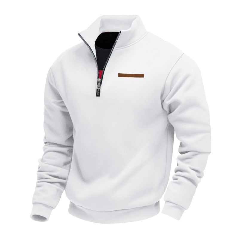 Men's Casual Quarter Zip Sweatshirt