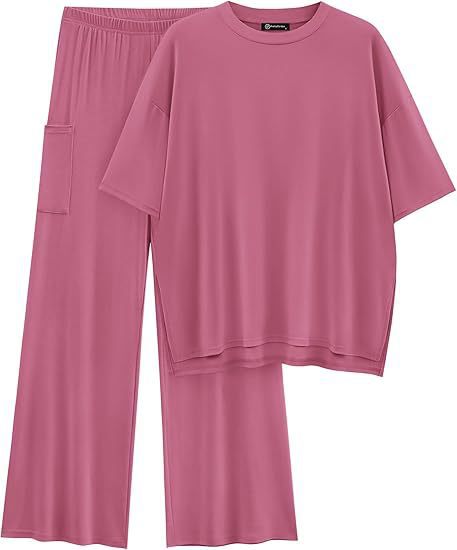 Comfortable Everyday Tops and Stretchy Pants Set