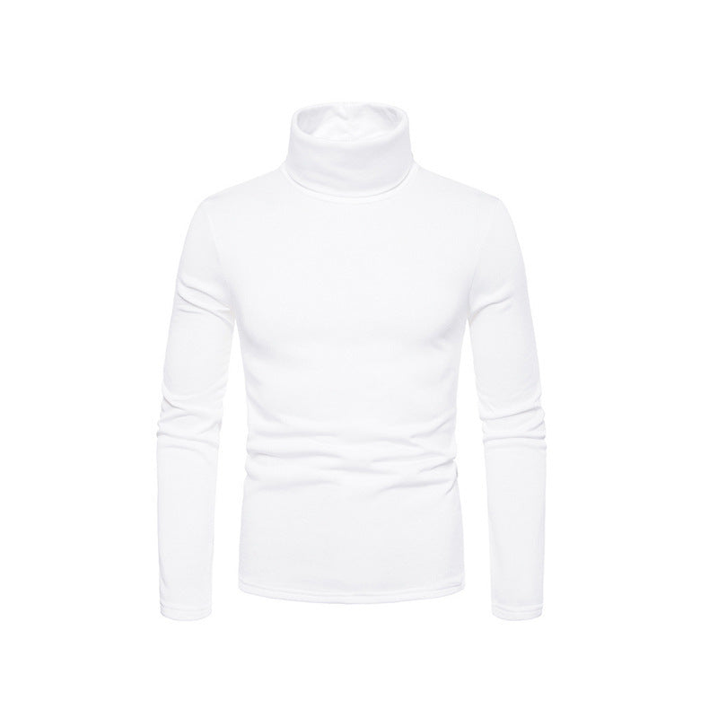 Slim Fit Men's Knit Turtleneck Sweater