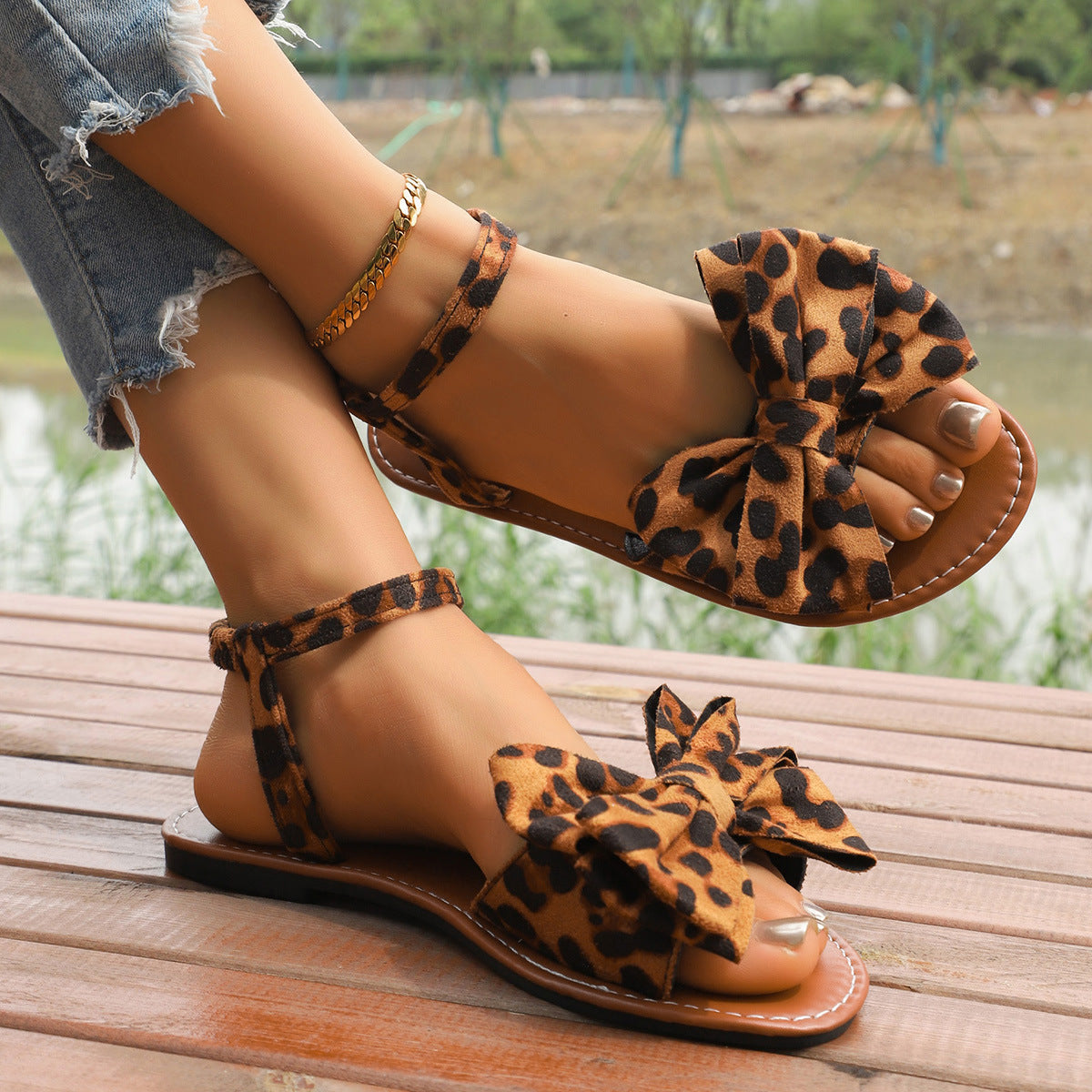 Trendy Buckle Summer Sandals