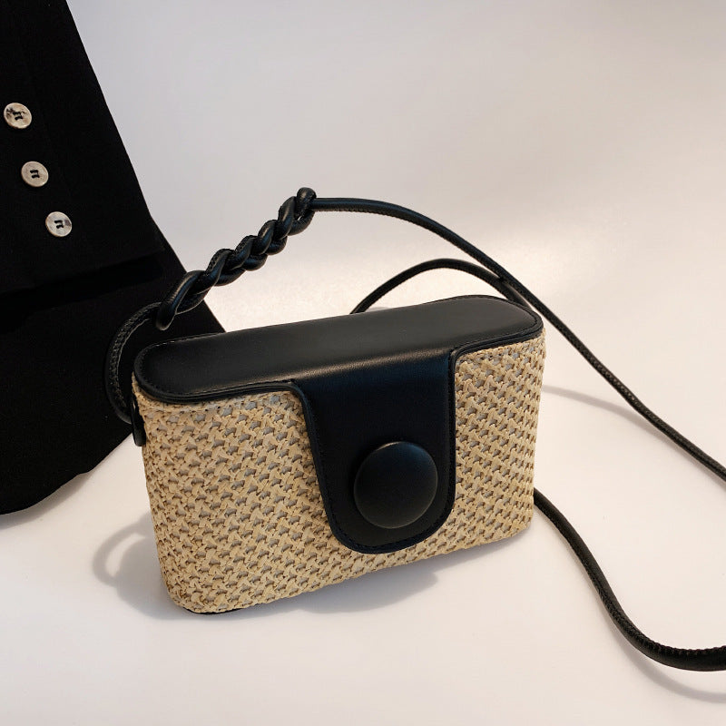 Stylish Woven Crossbody Bag – Summer Tote for Women