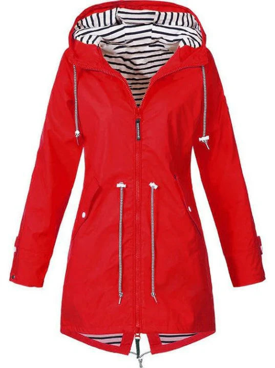Waterproof Parka with Adjustable Hood