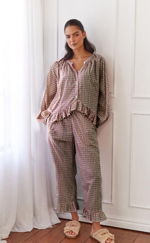 Pretty Top and Wide Leg Pants Set