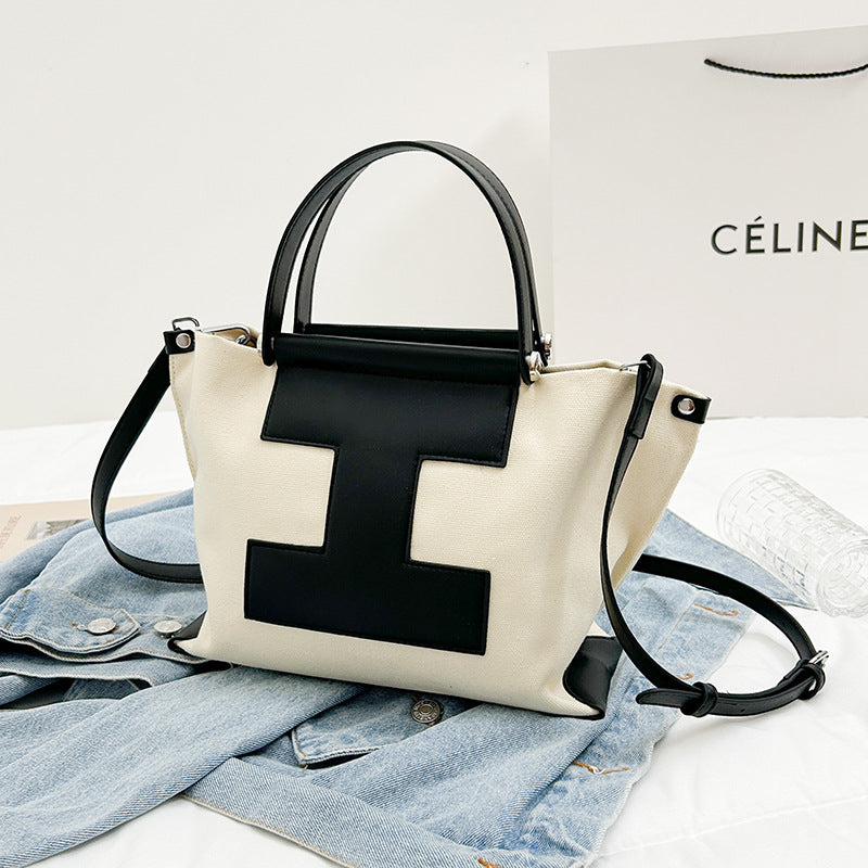 Large Cotton Shopping Tote Bag for Everyday Use