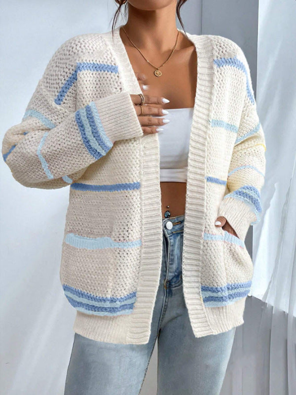 Soft Oversized Women's Knitted Sweater Cardigan