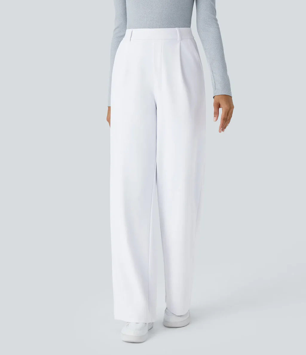 Comfy High Waist Straight Fit Jeans Pants