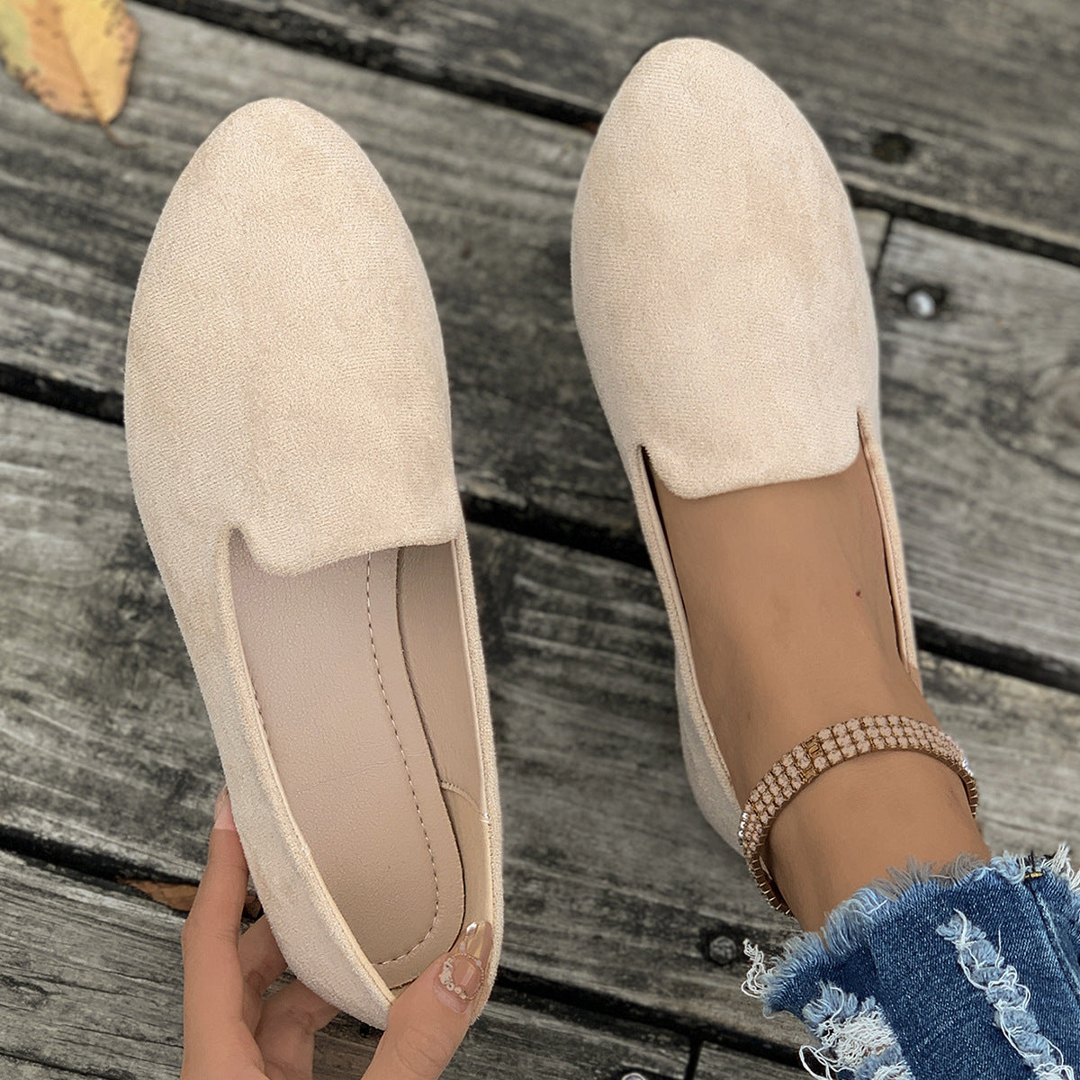 Classic Easy Slip-On Ballet Shoes