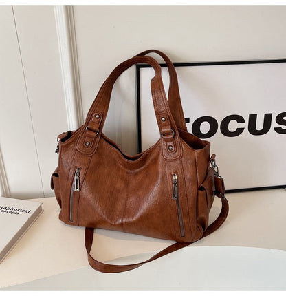 Large Chic Crossbody Tote Bag