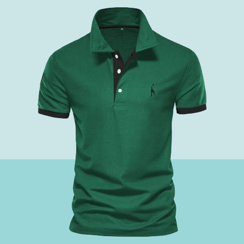 Relaxed Fit Men's Airy Polo Shirt