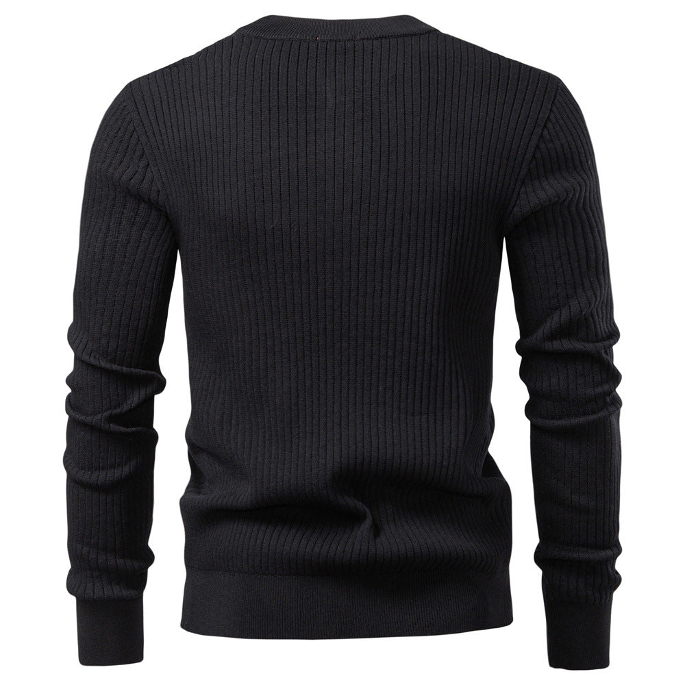 Soft Textured Cable Knit Sweater
