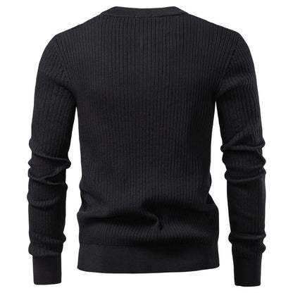 Soft Textured Cable Knit Sweater