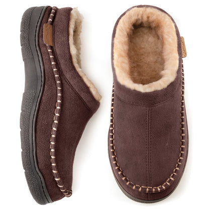 Comfy Fleece Slip On Slippers