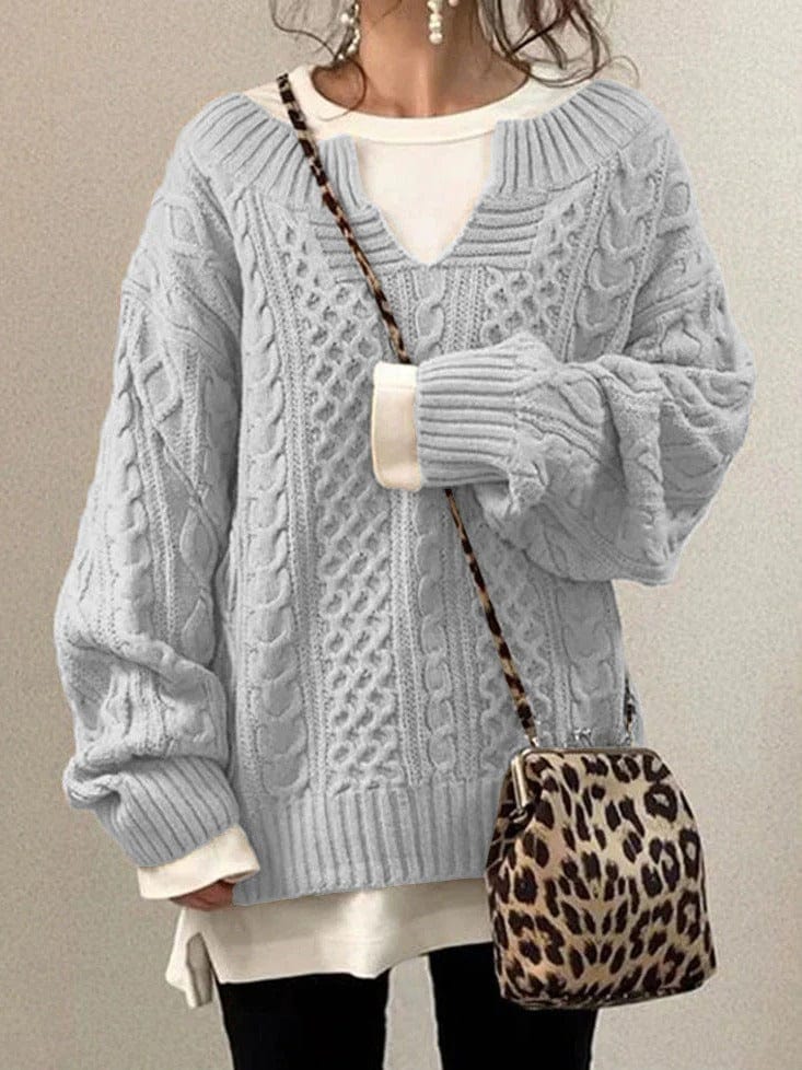 Soft Large Knit Women's Winter Sweater