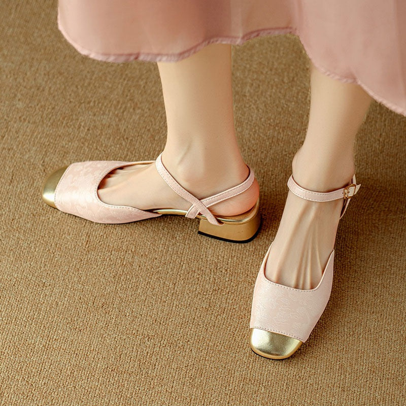 Elegant Ankle Strap Shoes