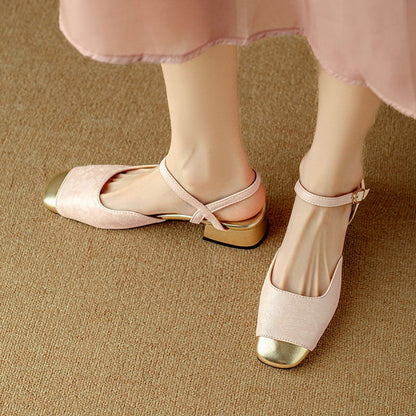 Elegant Ankle Strap Shoes