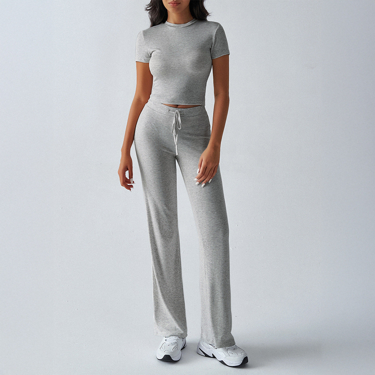 Casual Short Sleeve Loungewear Set