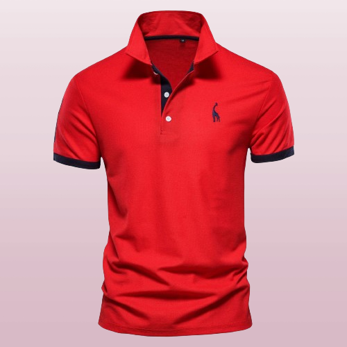 Relaxed Fit Men's Airy Polo Shirt