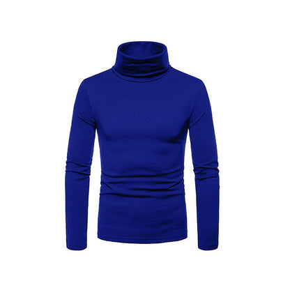 Slim Fit Men's Knit Turtleneck Sweater