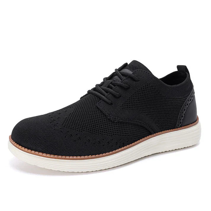 Classic Mens Work Shoes with Cushioned Insoles