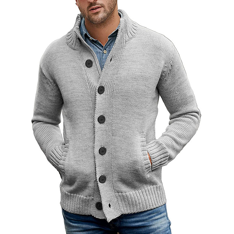 Stylish Pocket Cardigan Sweater