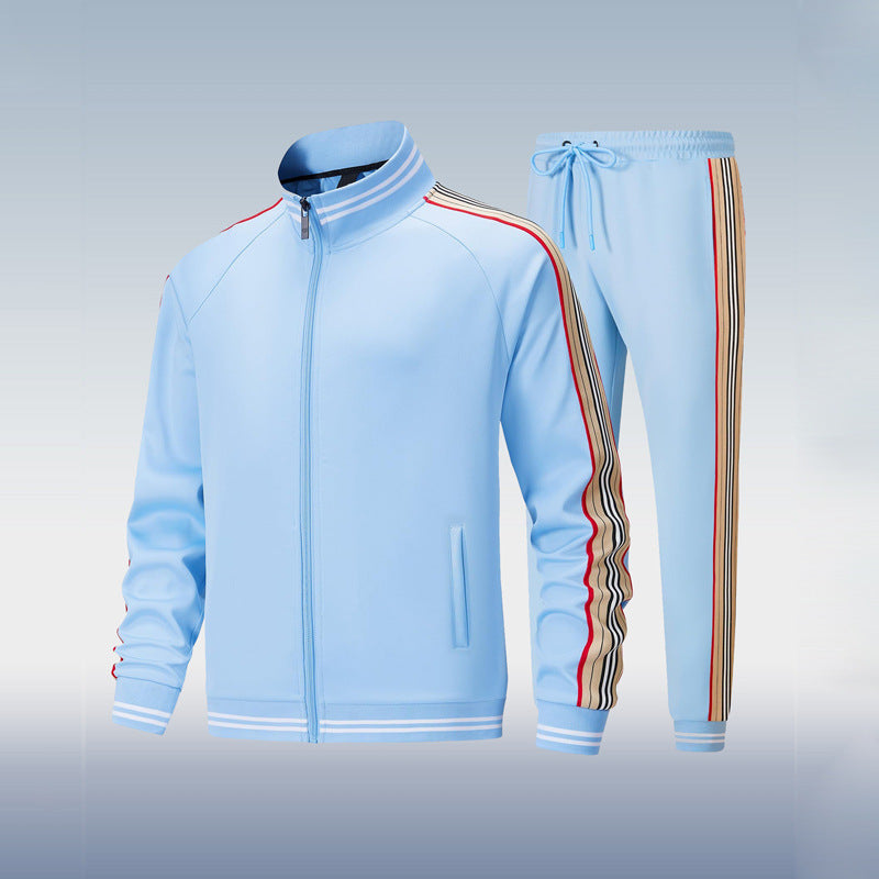 Athletic Fit Mens 2 Piece Tracksuit Set