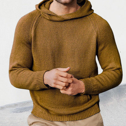 Premium Breathable Hooded Knit Sweater