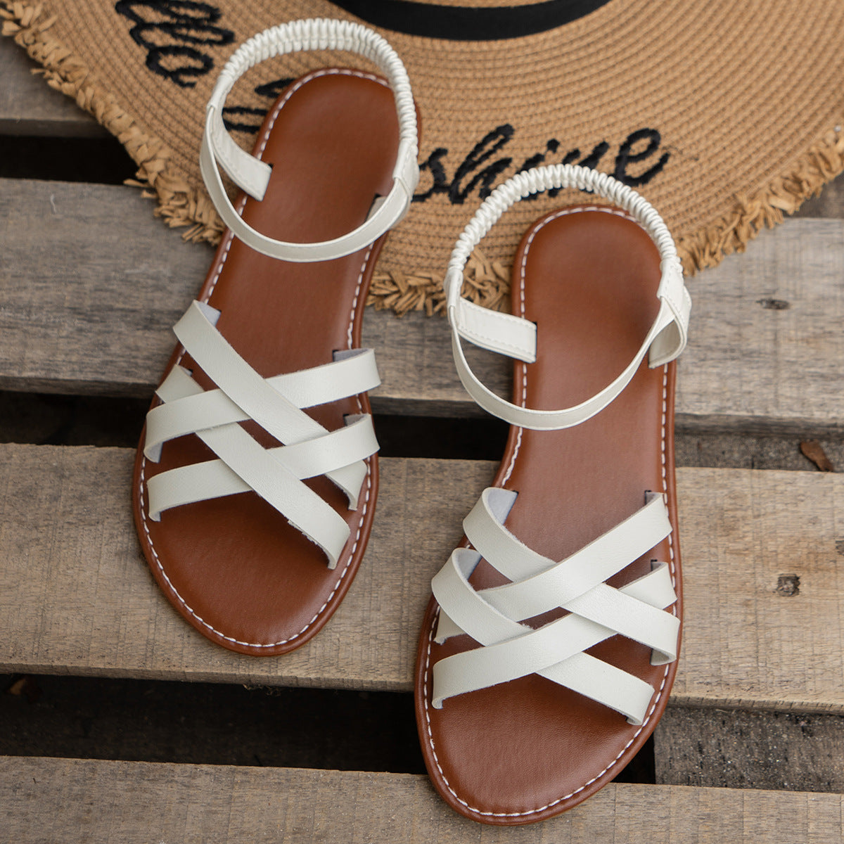 Comfortable Slip Resistant Flat Sandals