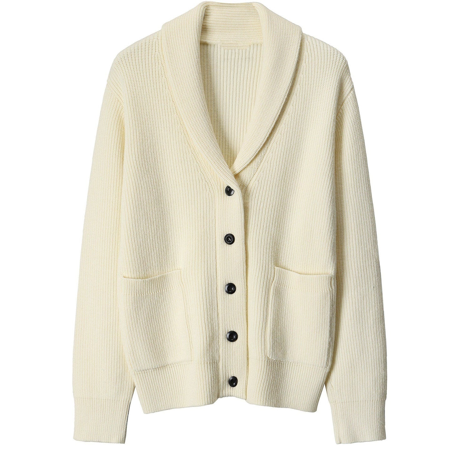 Classic Men's Knitted Button Jacket