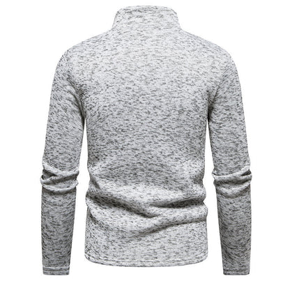 Warm High Neck Full Zip Fleece Jacket