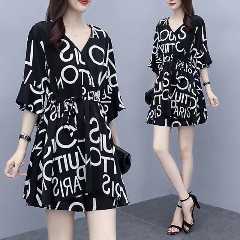 Stylish Plus Size Women's Summer Jumpsuit