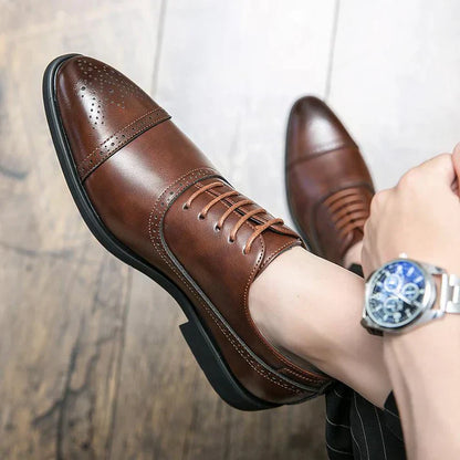 Smart Leather Men's Business Shoes