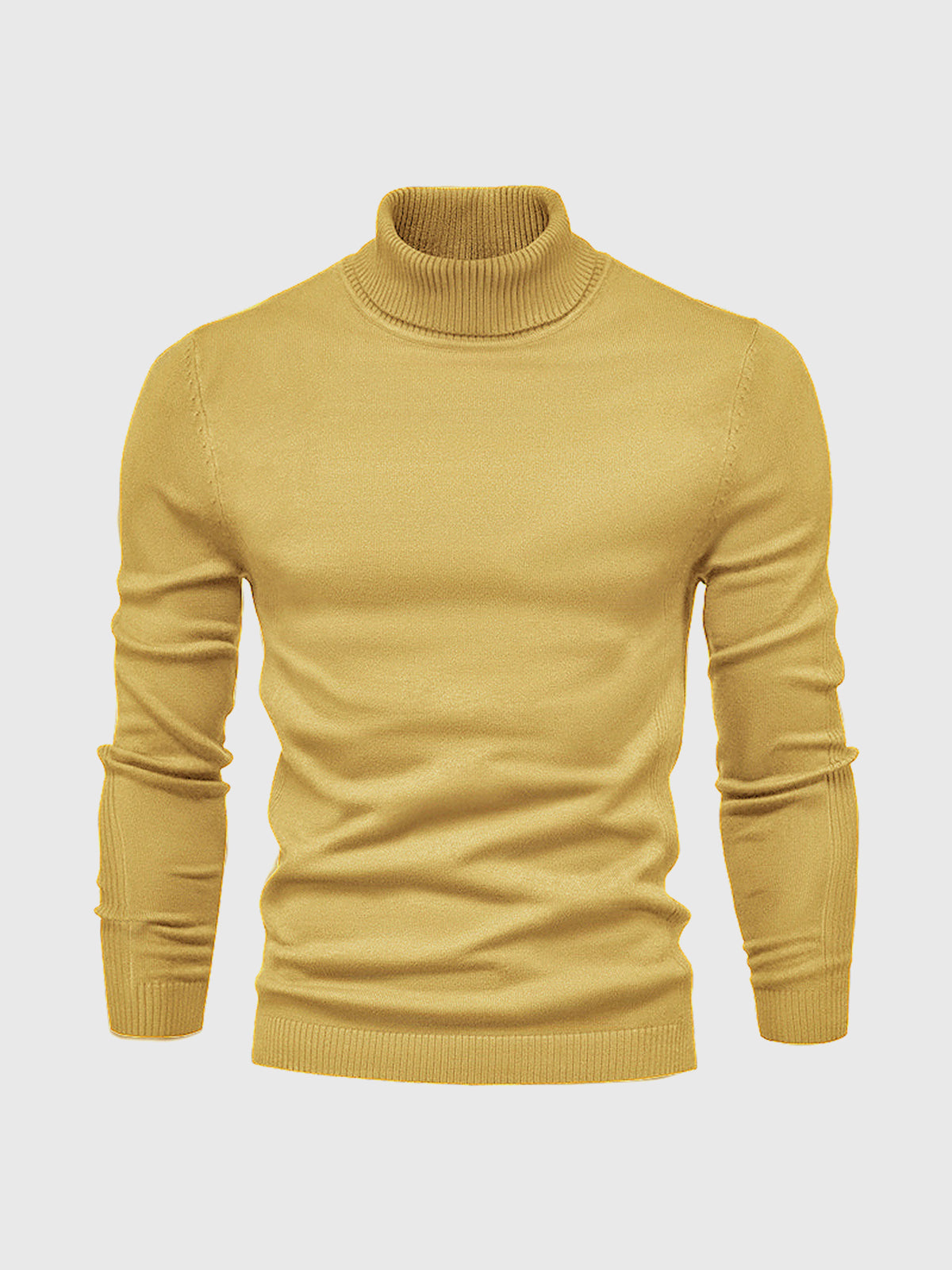 Premium Soft Mens Turtleneck Sweater