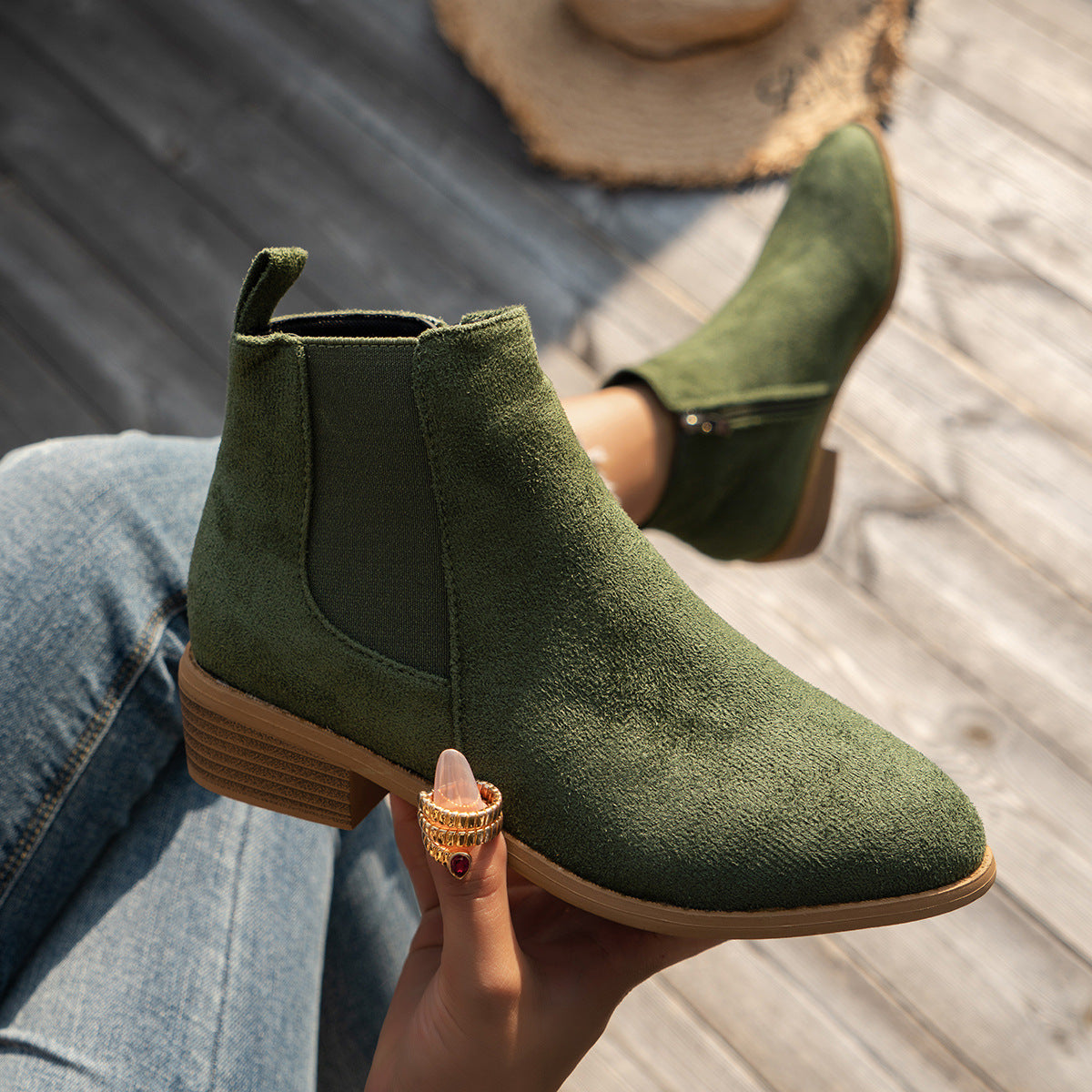Fashionable Ankle Boots