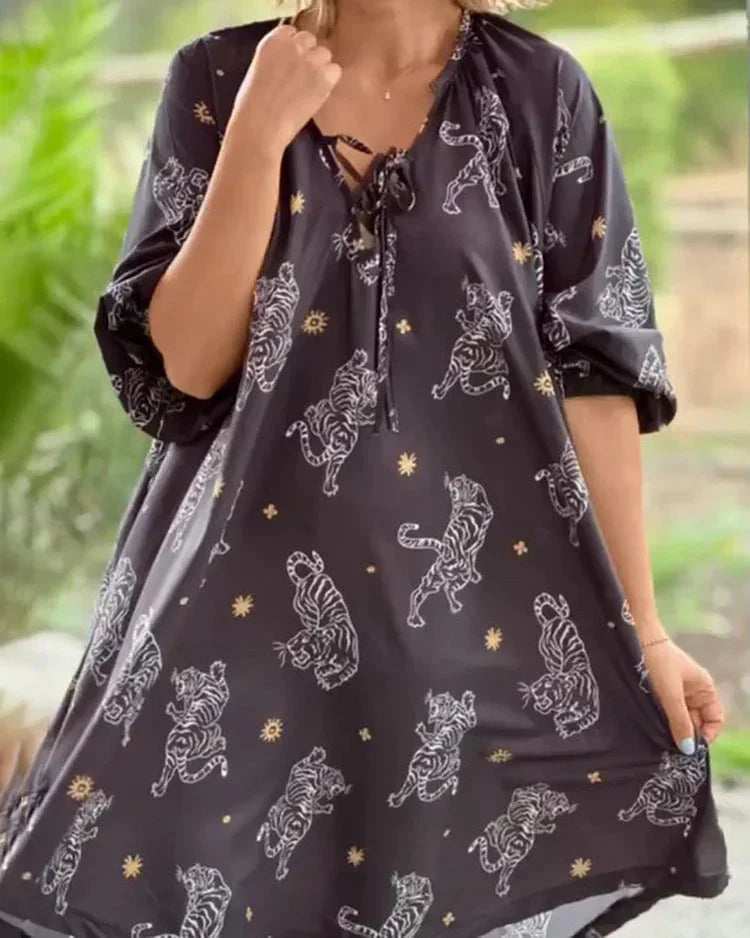 Breathable Casual Sundress for Ladies - OutfitLondon