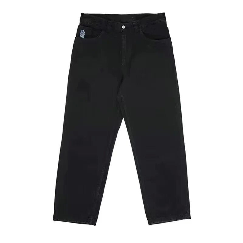 Comfortable Classic Straight Leg Jeans / Easy Fit Distressed Denim Shorts