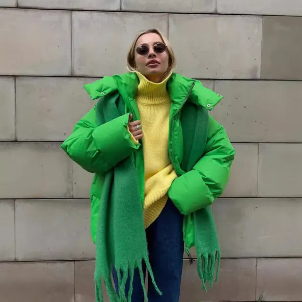 Warm Puffer Parka Women's Coat