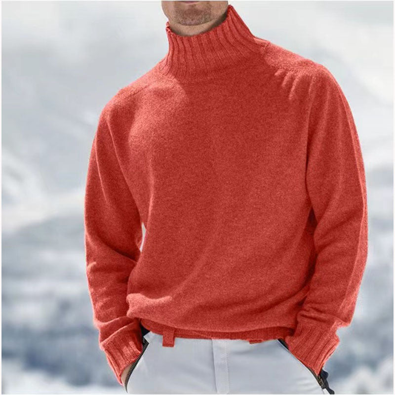 Soft Crew Neck Wool Sweater