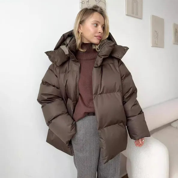 Cozy Ladies Long Winter Parka Jacket - OutfitLondon