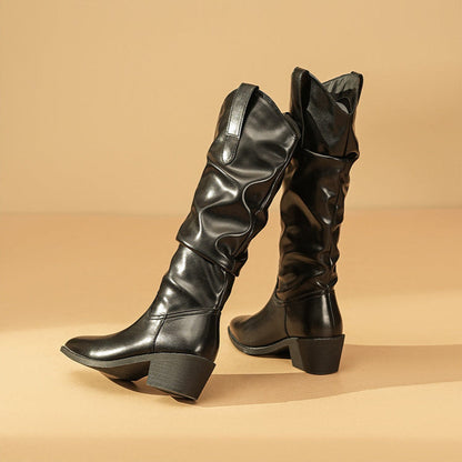 Premium Brown Leather Ankle Boots
