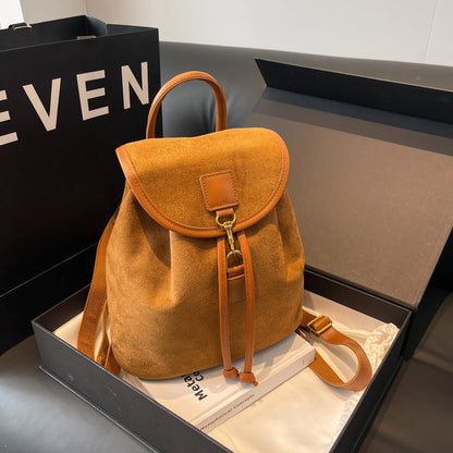 Stylish Vintage Ladies Travel Backpack - Spacious