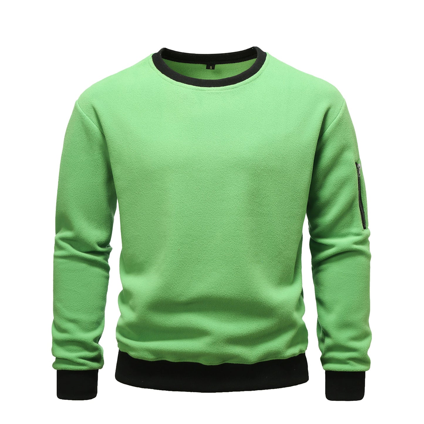 Soft Warm Zip Up Fleece Sweatshirt